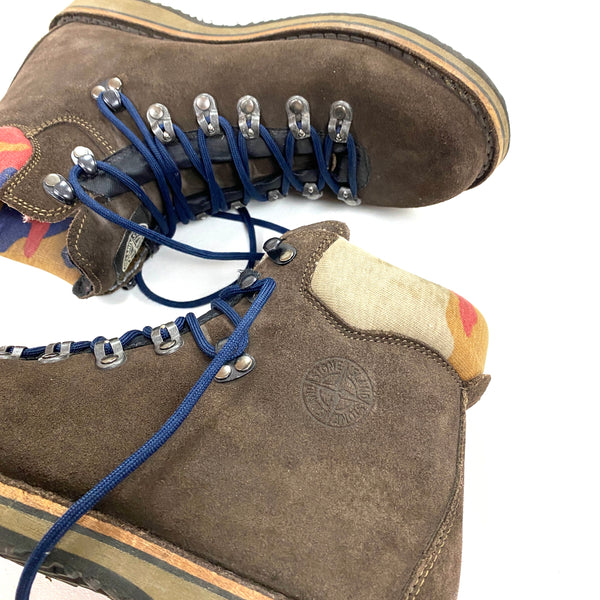 Stone Island x Diemme Brown Boots