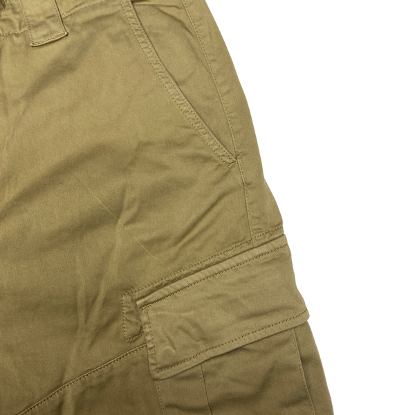 CP Company Beige Ergonomic Tapered Cargo Trousers