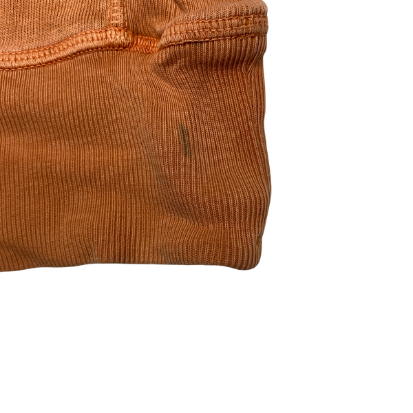 Stone Island 2016 Orange Cotton Crewneck Sweatshirt