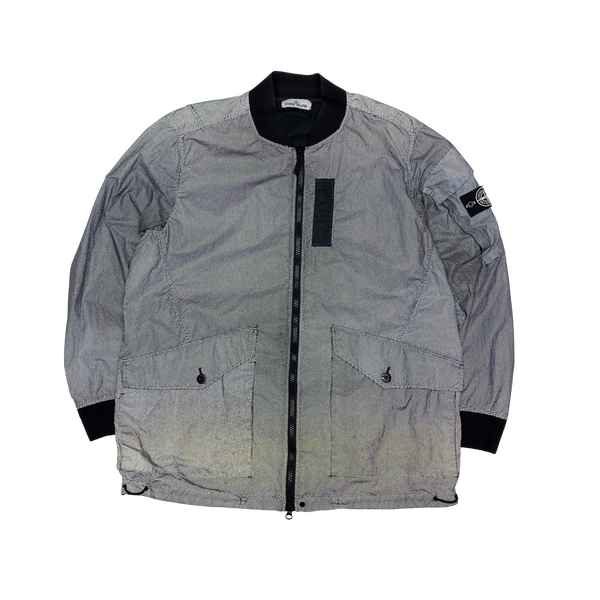 Stone Island 2016 Black Pixel Reflective Jacket