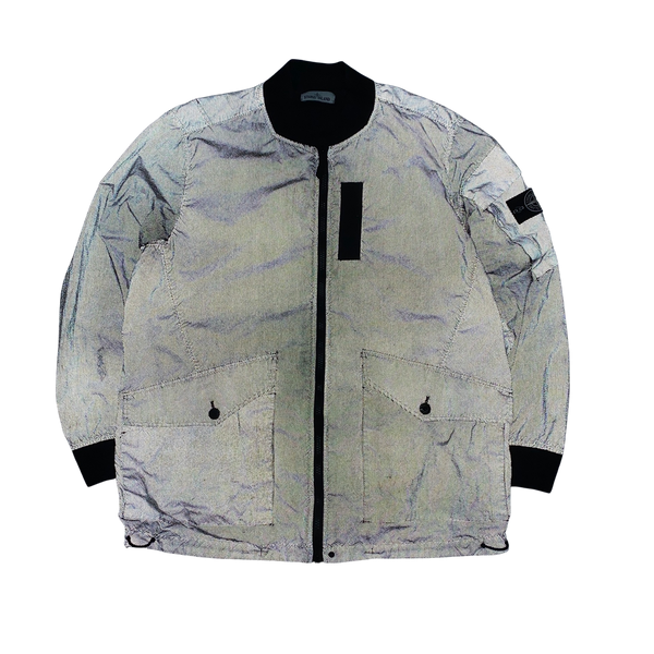 Stone Island 2016 Black Pixel Reflective Jacket