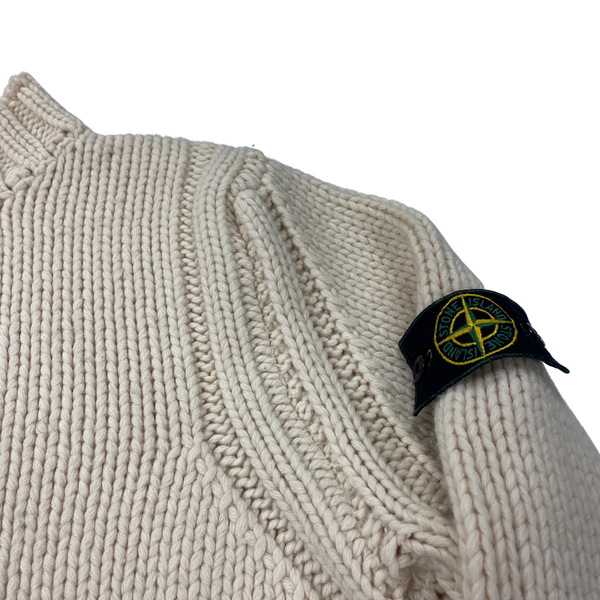 Stone Island 1999 Vintage Thick Knit Jumper