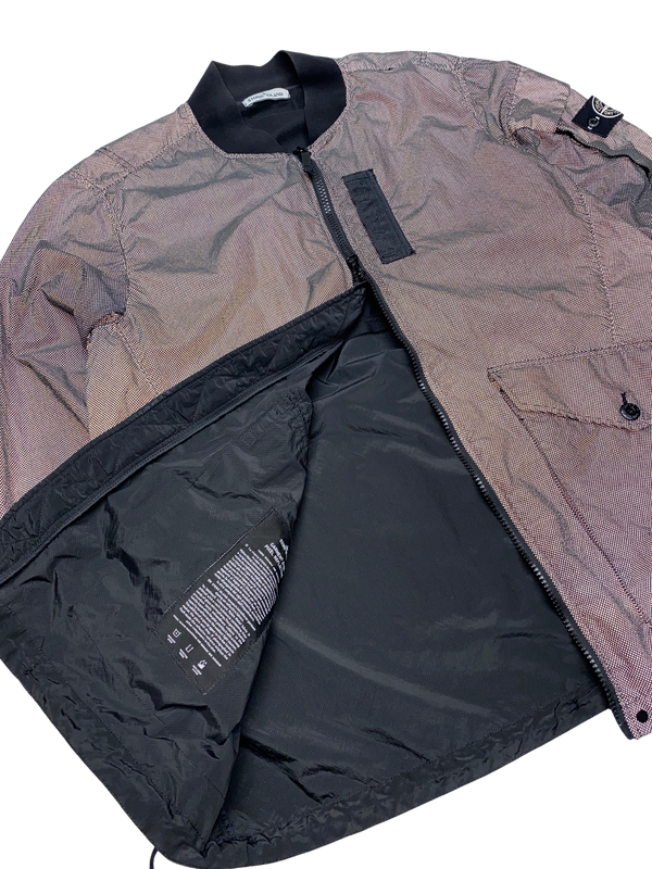 Stone Island 2016 Black Pixel Reflective Jacket