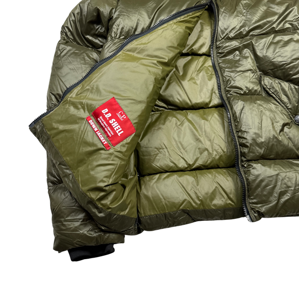 CP Company Khaki DD Shell Explorer Down Puffer - Medium