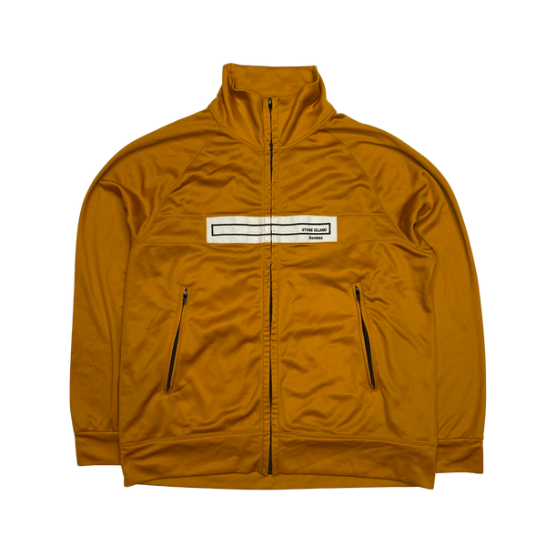 Stone Island 2003 Vintage Burnt Orange Nylon Track Top