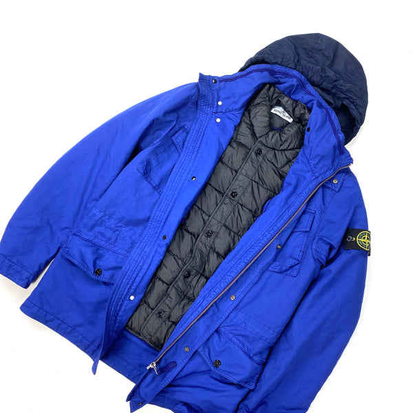Stone Island Blue David TC Down Field Jacket