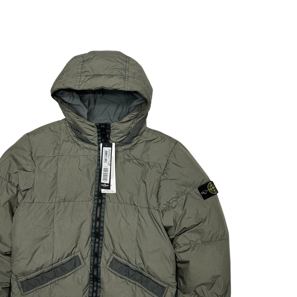 Stone Island Junior Crinkle Down Filled Puffer Jacket