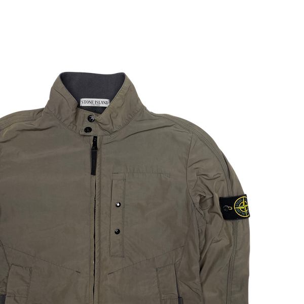 Stone Island 2011 Grey Micro Reps Bomber Jacket Mat s Island
