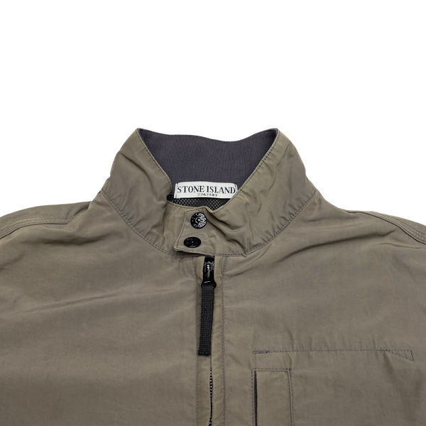 Stone Island 2011 Grey Micro Reps Bomber Jacket