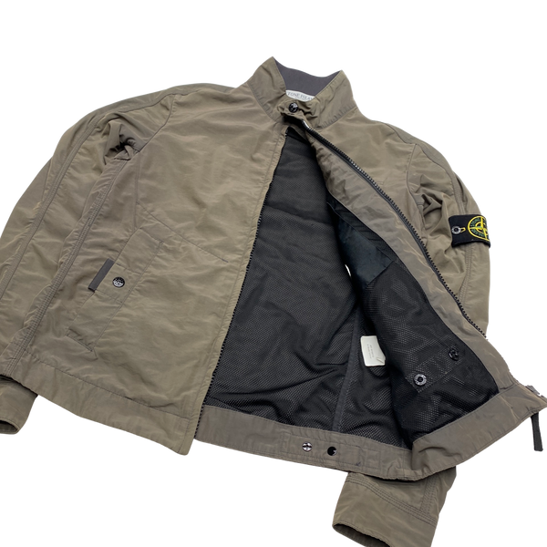 Stone Island 2011 Grey Micro Reps Bomber Jacket