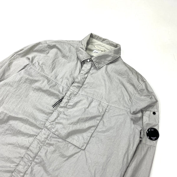 CP Company Grey Shimmer M T T N Overshirt Jacket