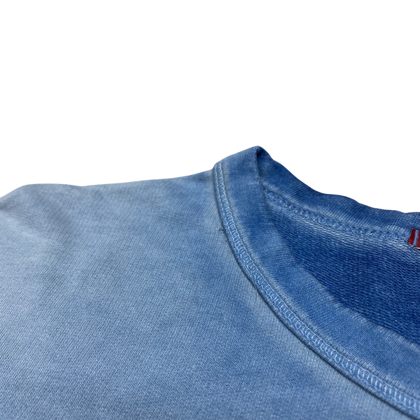 CP Company Two Tone Blue Re Colour Sweatshirt