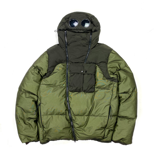 Cp company bi clearance mesh down jacket