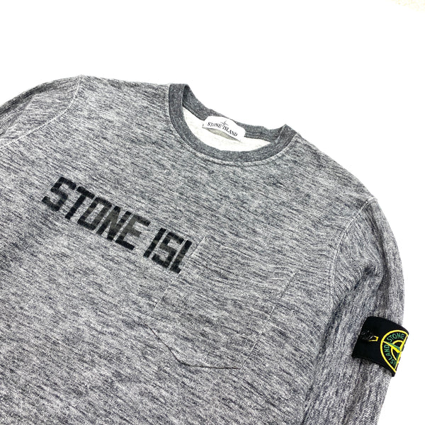 Stone Island 2014 Spellout Crewneck Sweatshirt