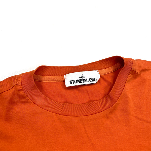 Stone Island AW/20 Orange Longsleeve Top