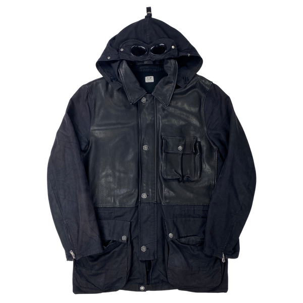 CP Company 2004 Leather Goggle Jacket