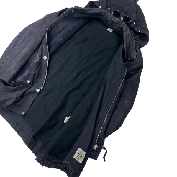 CP Company 2004 Leather Goggle Jacket