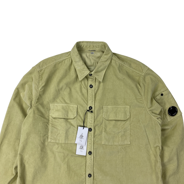 CP Company Pistachio Green Corduroy Shirt