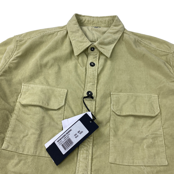 CP Company Pistachio Green Corduroy Shirt