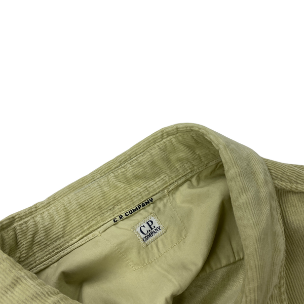 CP Company Pistachio Green Corduroy Shirt