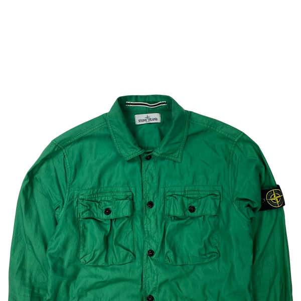 Stone Island 2013 Green Multipocket Cotton Shirt