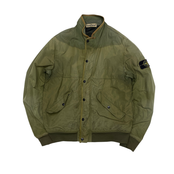 Stone Island Olive Micro Reps Jacket