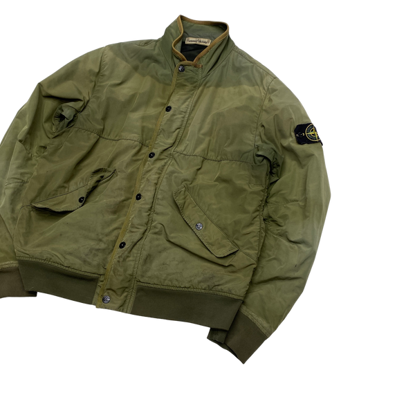 Stone Island Olive Micro Reps Jacket
