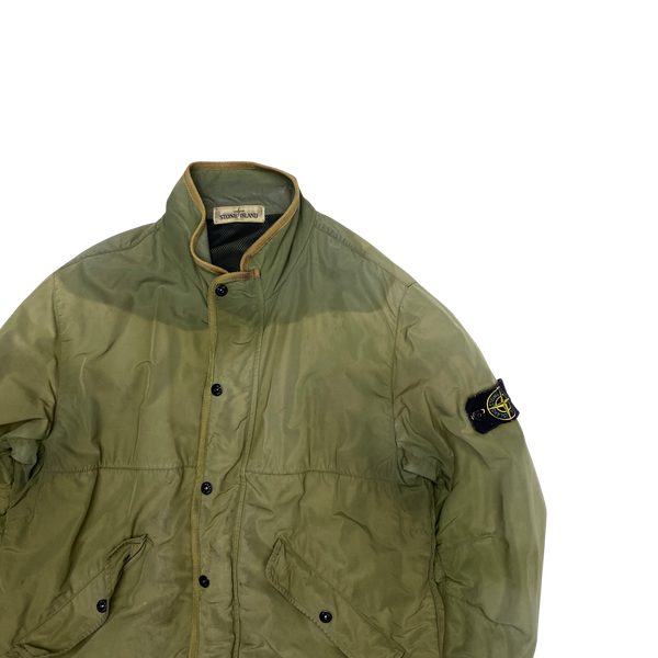 Stone Island Olive Micro Reps Jacket