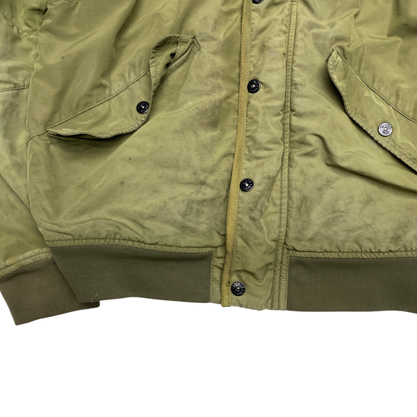 Stone Island Olive Micro Reps Jacket
