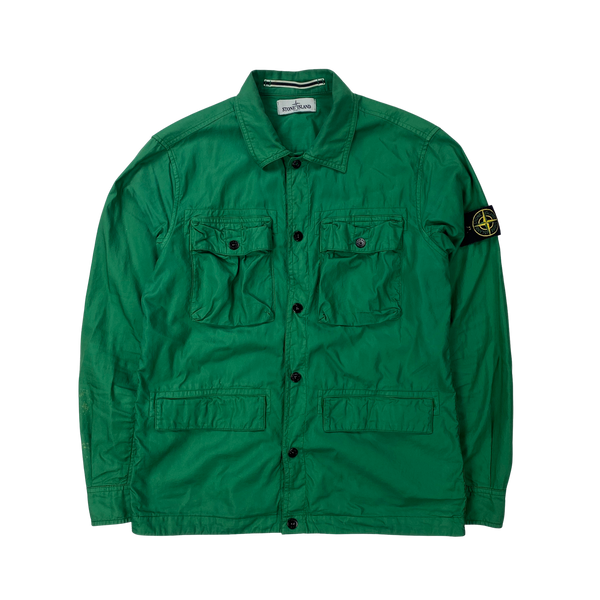 Stone Island 2013 Green Multipocket Cotton Shirt