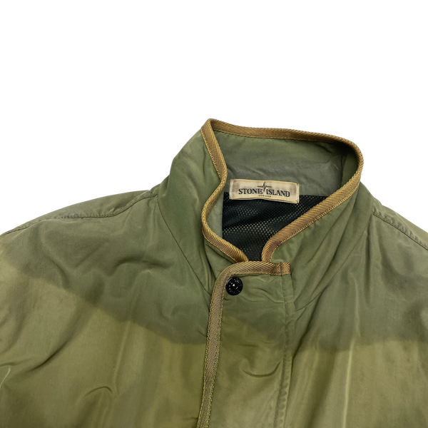 Stone Island Olive Micro Reps Jacket