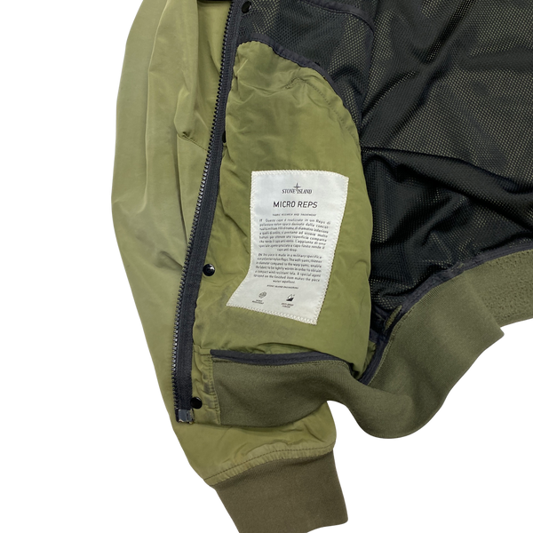 Stone Island Olive Micro Reps Jacket
