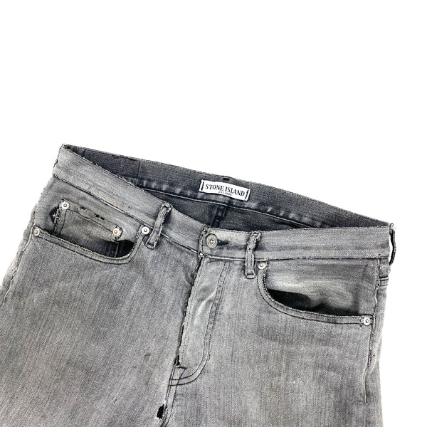 Stone Island 2011 Light Grey Slim Fit Jeans