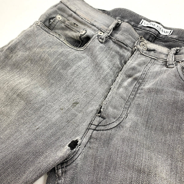 Stone Island 2011 Light Grey Slim Fit Jeans