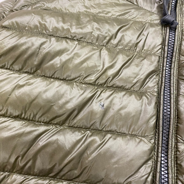 CP Company Khaki Green D D Shell Puffer Goggle Jacket