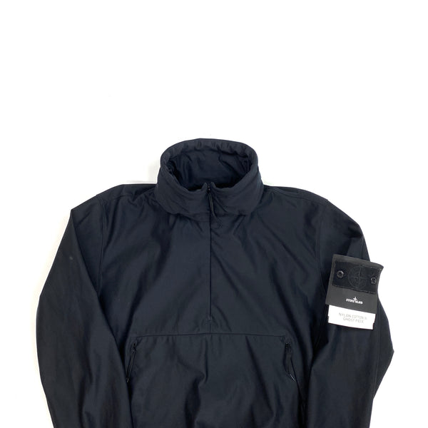 Stone Island Black Nylon Cotton 3L Ghost Piece
