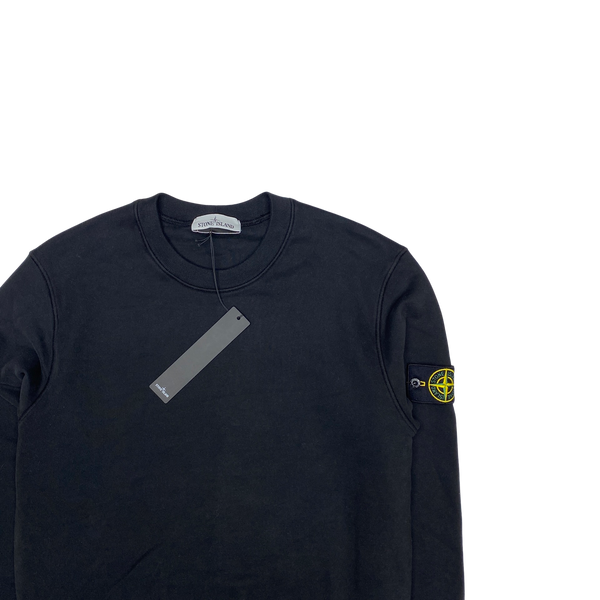 Stone Island 2021 Black Crewneck Sweatshirt