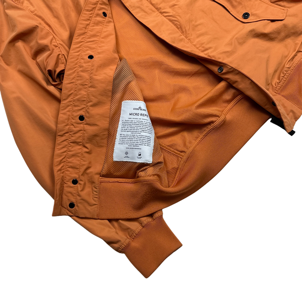 Stone Island 2016 Orange Micro Reps Jacket - Large