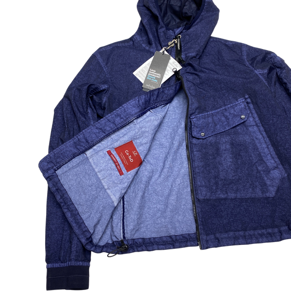 CP Company Co-TeD Blue Hooded Jacket