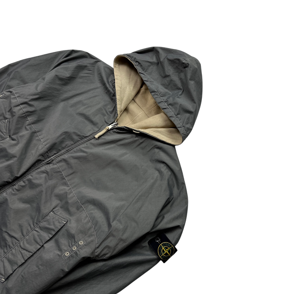 Stone Island 2002 Reversible Vintage Hooded Jacket - Large