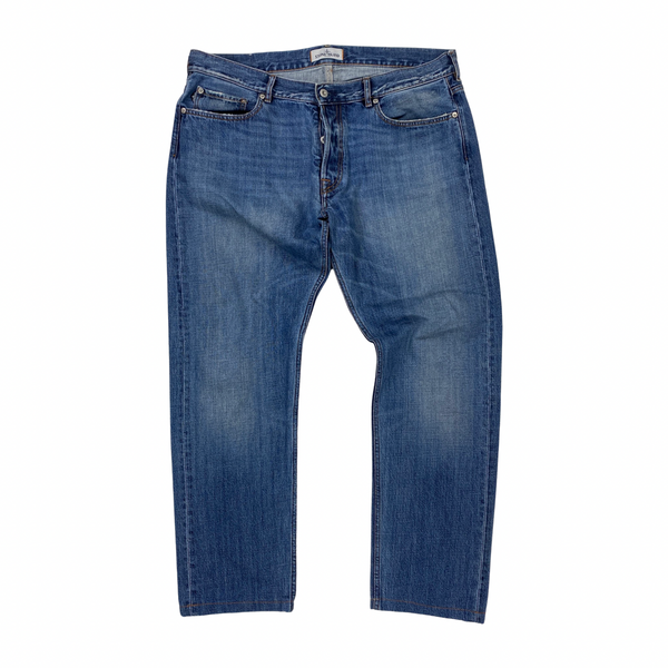 Stone Island Regular Tapered Light Denim Jeans