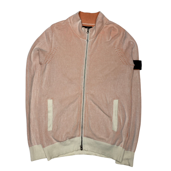 Stone Island 2020 Two Tone Peach Shadow Project Knit