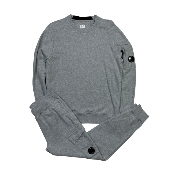 CP Company Light Grey Tracksuit Set - Medium