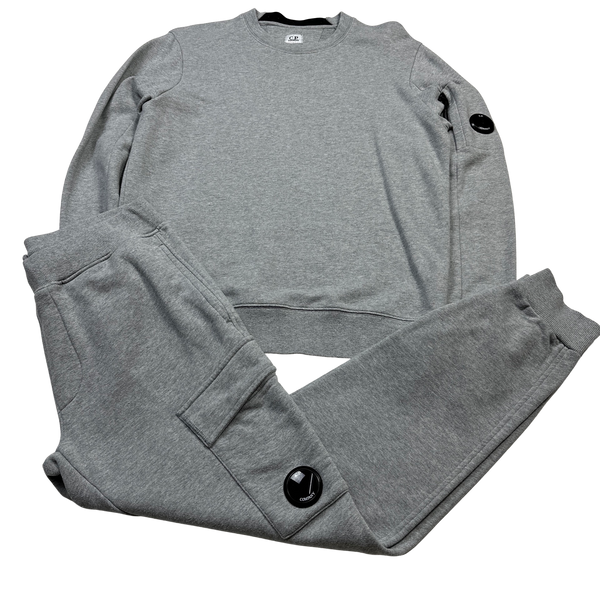 CP Company Light Grey Tracksuit Set - Medium