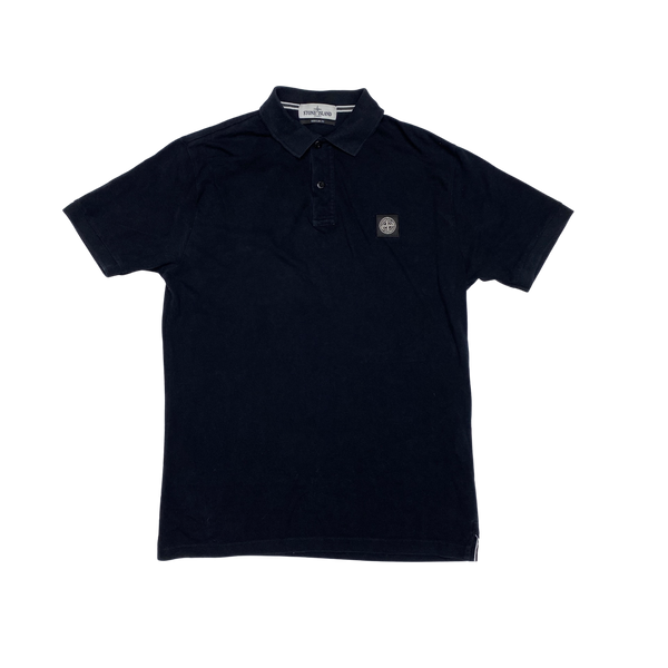 Stone Island Cotton Short Sleeve Polo Top