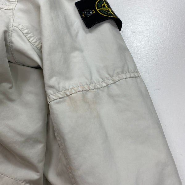 Stone Island White Down Filled David TC Jacket