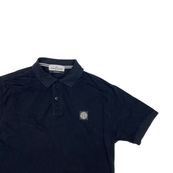 Stone Island Cotton Short Sleeve Polo Top