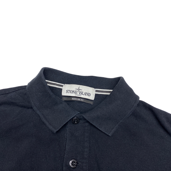 Stone Island Cotton Short Sleeve Polo Top