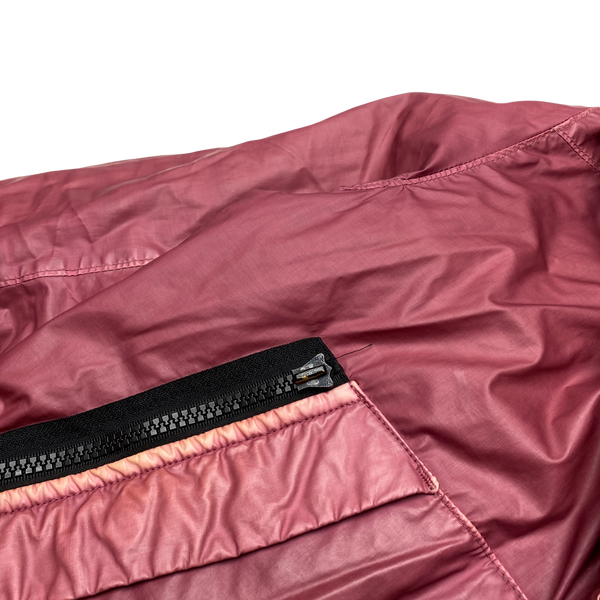 Stone Island 2014 Pink Mussola Gommata Padded Jacket