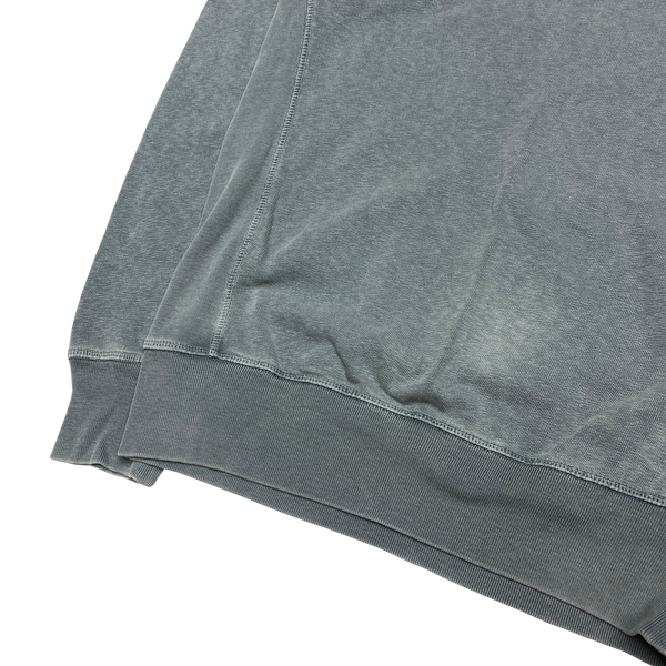 Stone Island 2015 Grey Cotton Crewneck Sweatshirt
